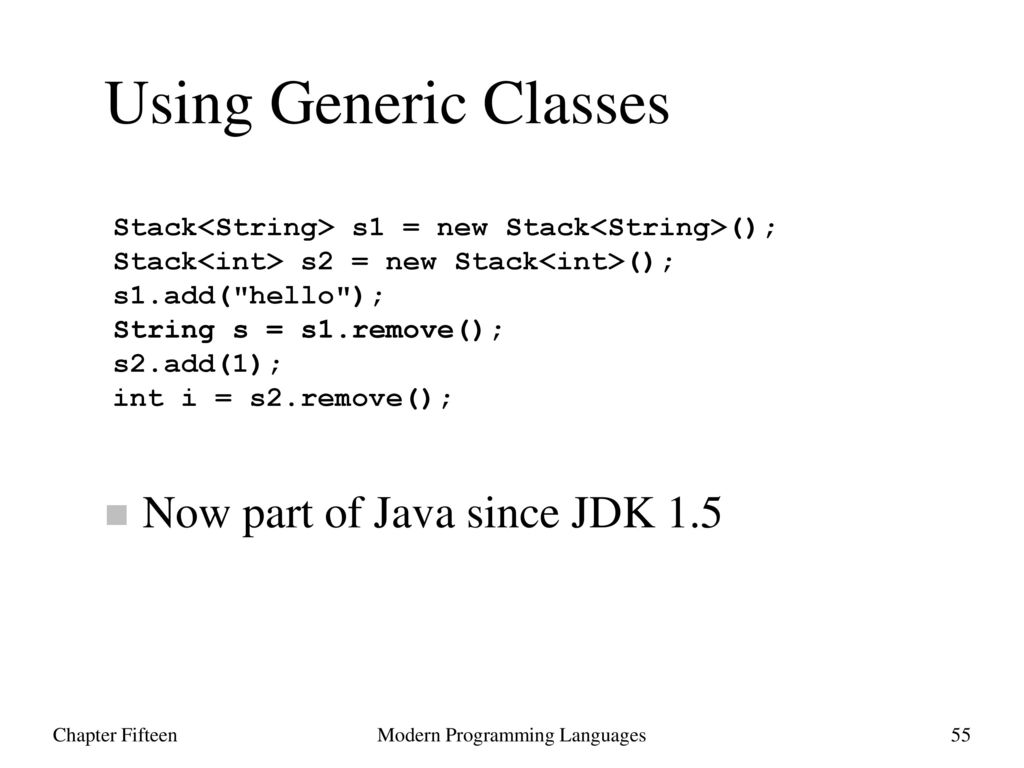Modern Programming Languages - ppt download