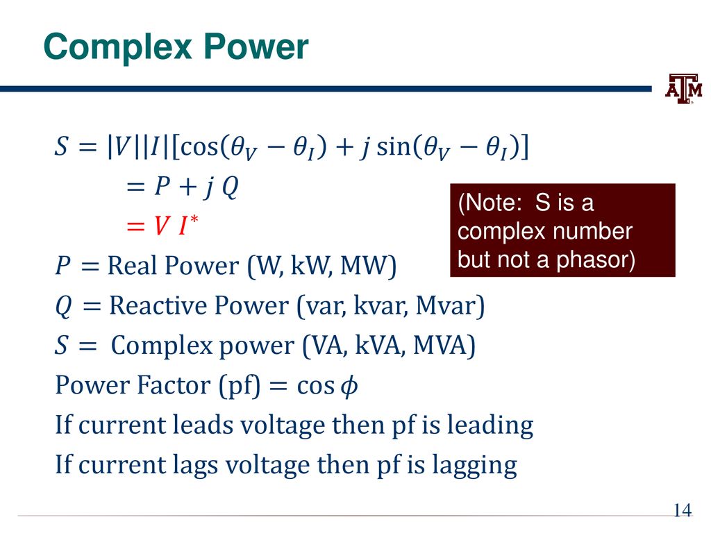 Ecen 460 Power System Operation And Control Ppt Download