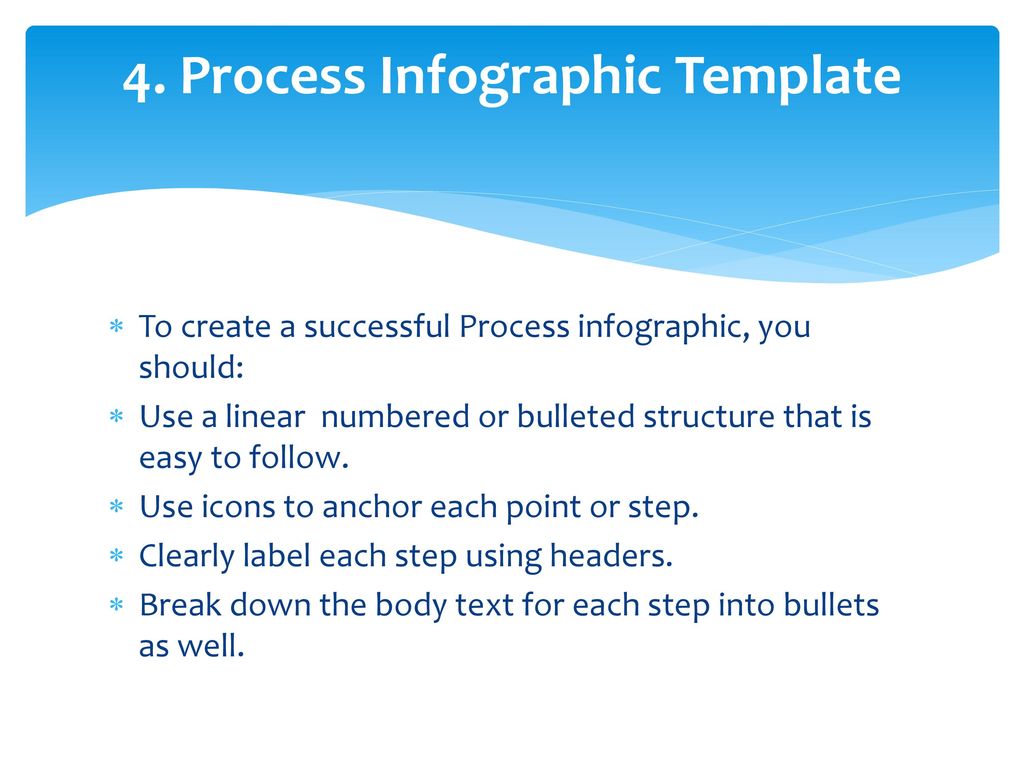 4. Process Infographic Template