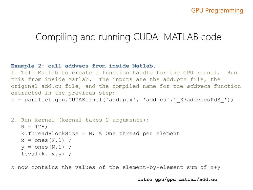GPU Programming using BU’s Shared Computing Cluster - ppt download
