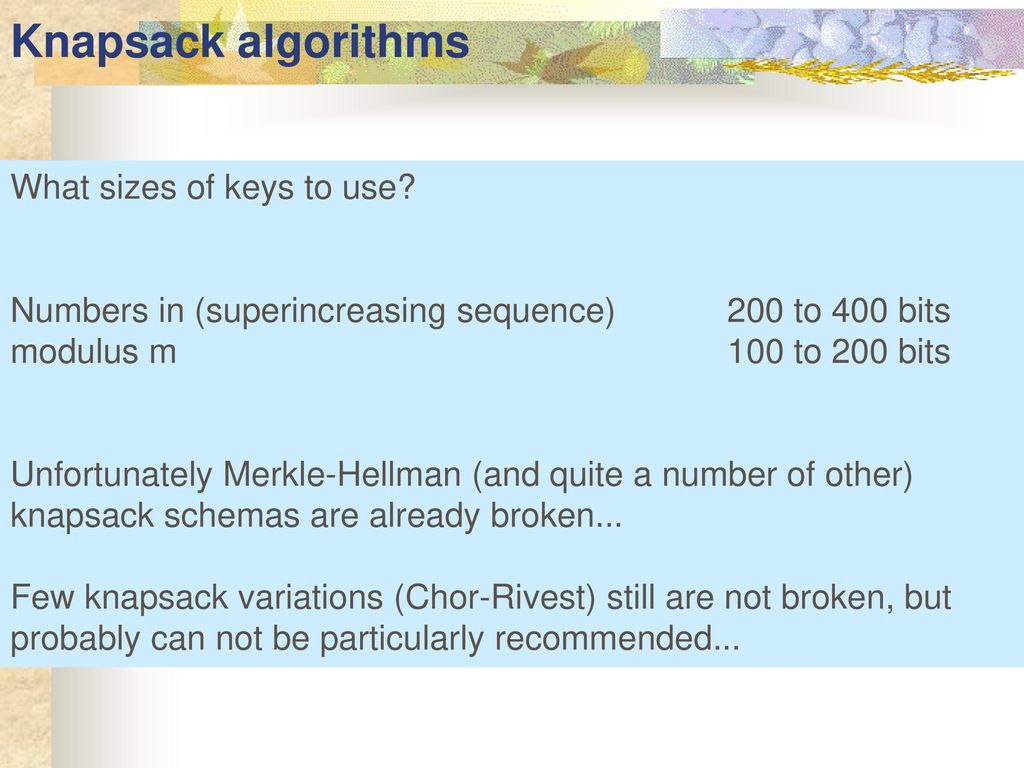 Applied Cryptography Spring 2017 Asymmetric ciphers. - ppt download