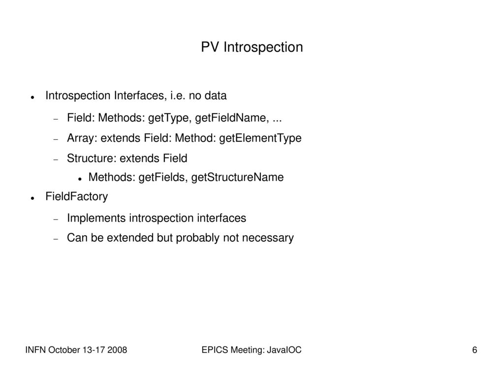 Javaioc overview and update ppt download