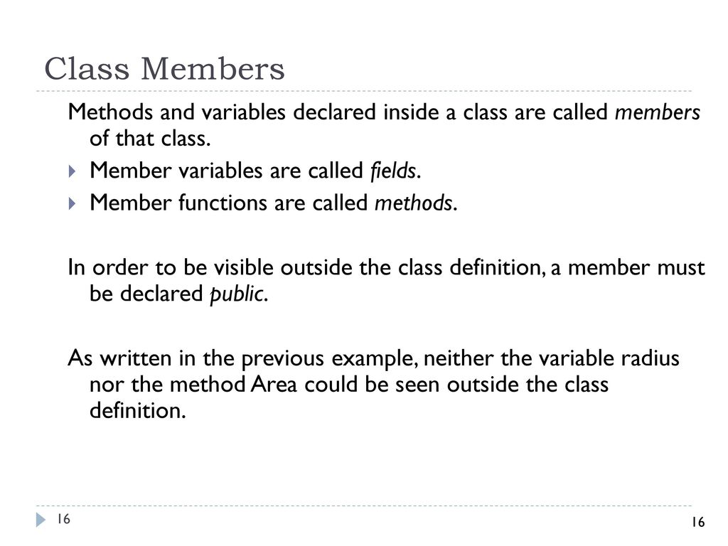 Object oriented programming ppt download