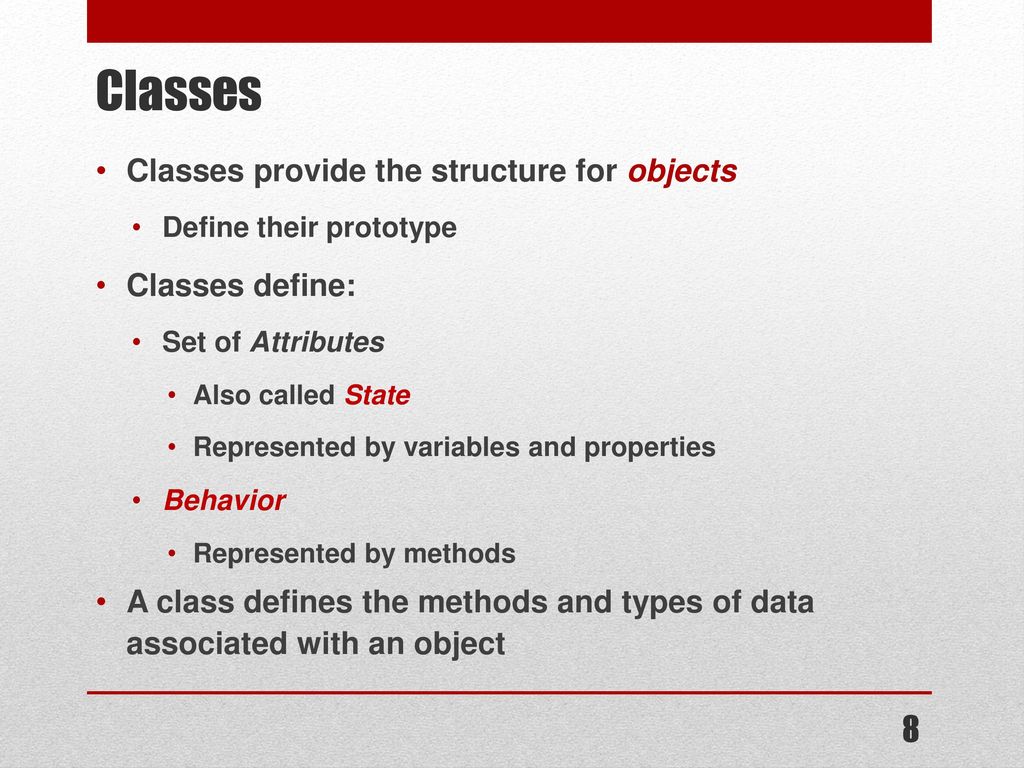 Object-Oriented Programming Concepts - ppt download