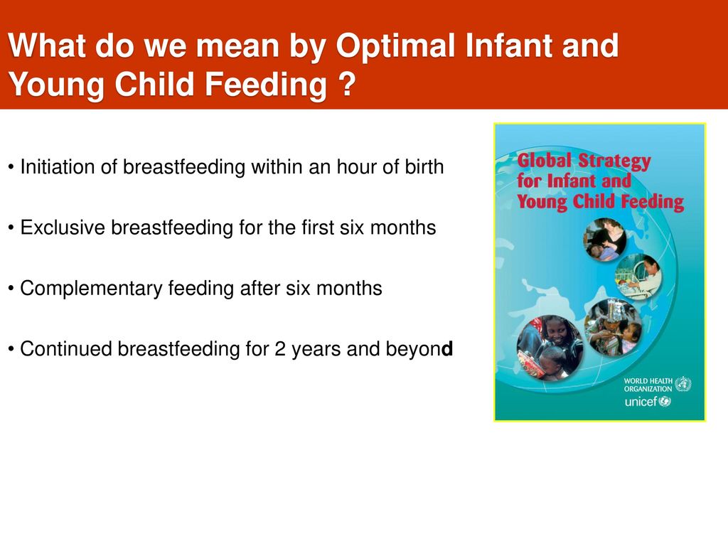 Global Strategy for Infant and Young Child Feeding - PAHO/WHO