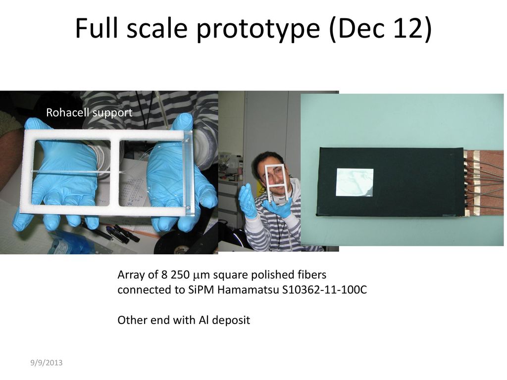 Full scale prototype (Dec 12)