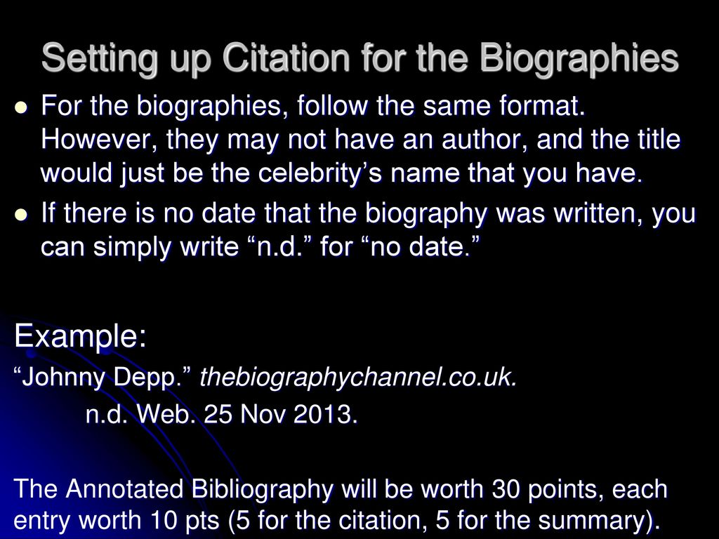 Reviewing Source Citation Ppt Download