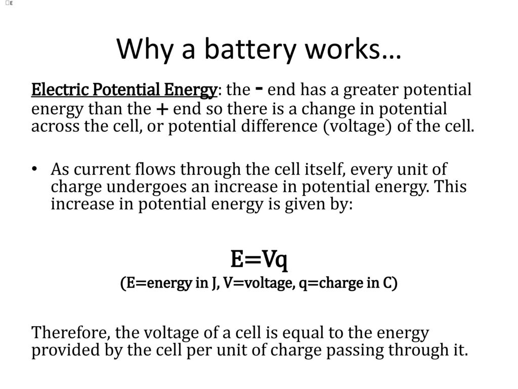 Real Vs Ideal Batteries Capacitance Ppt Download