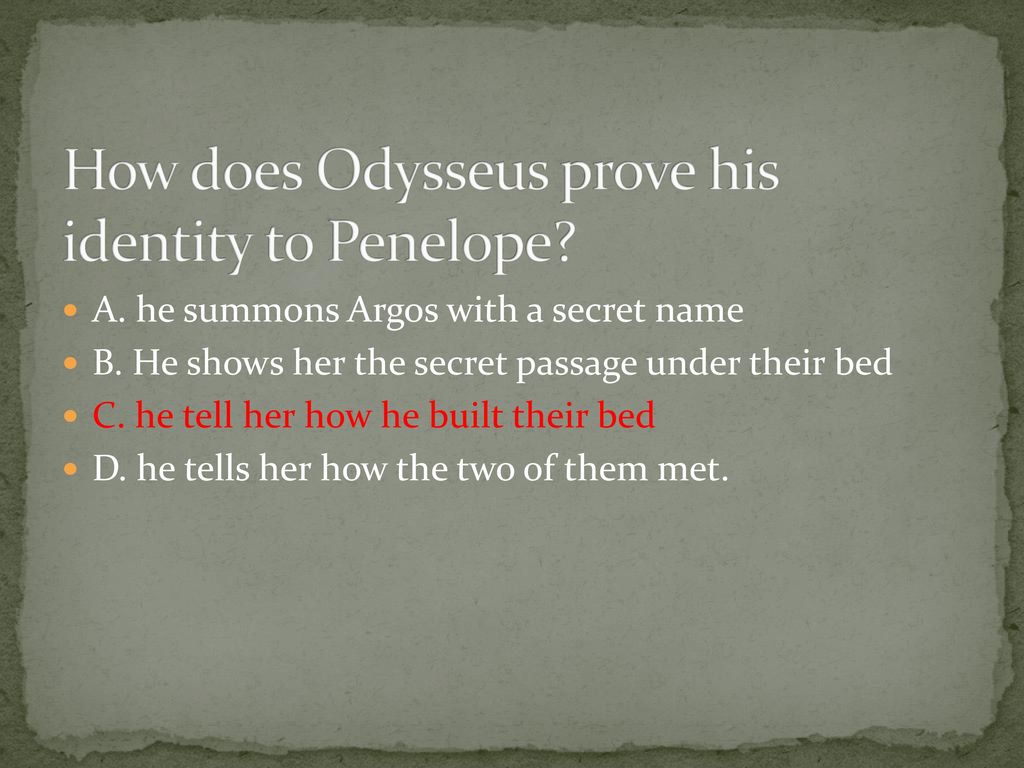 The Odyssey Test Review ppt download The Odyssey Test Review ppt download