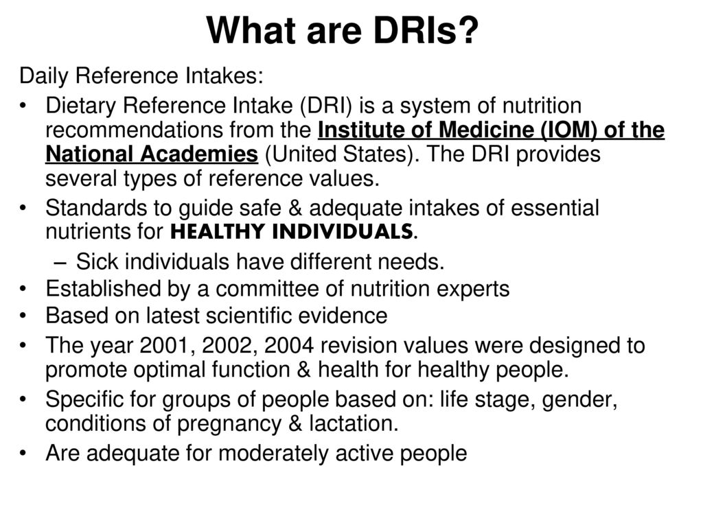 Dietary Reference Intakes Ppt Download dietary-reference-intakes-ppt-download