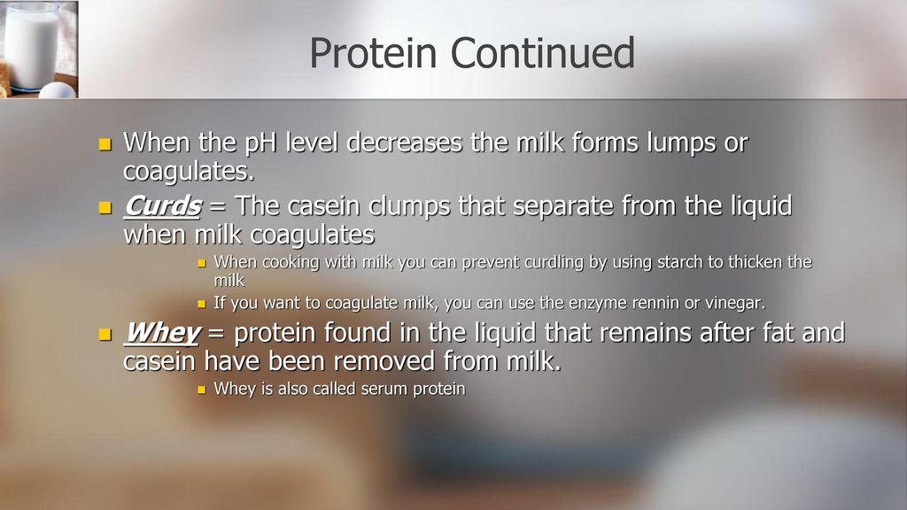 The Biochemistry of Milk ppt download