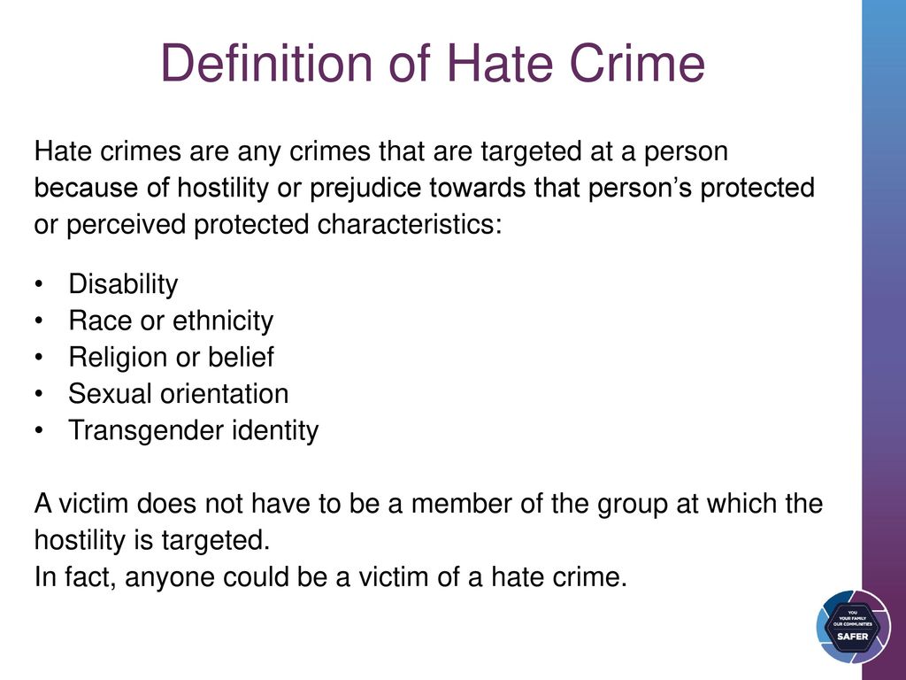 hate crime. - ppt download
