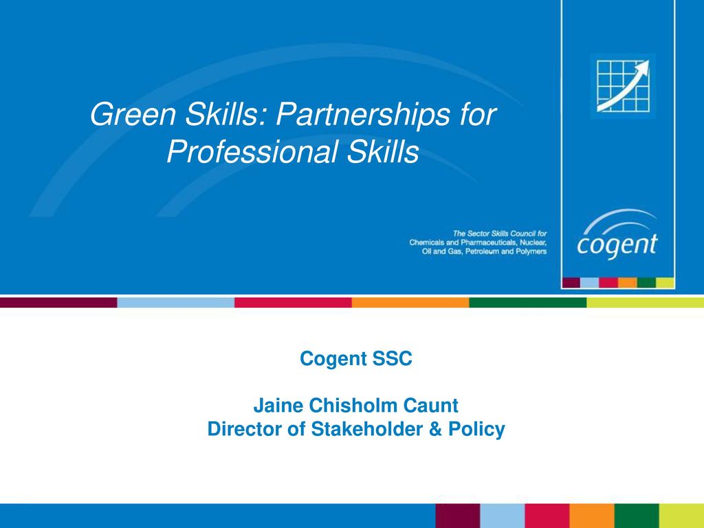 Green Skills: Partnerships for Professional Skills