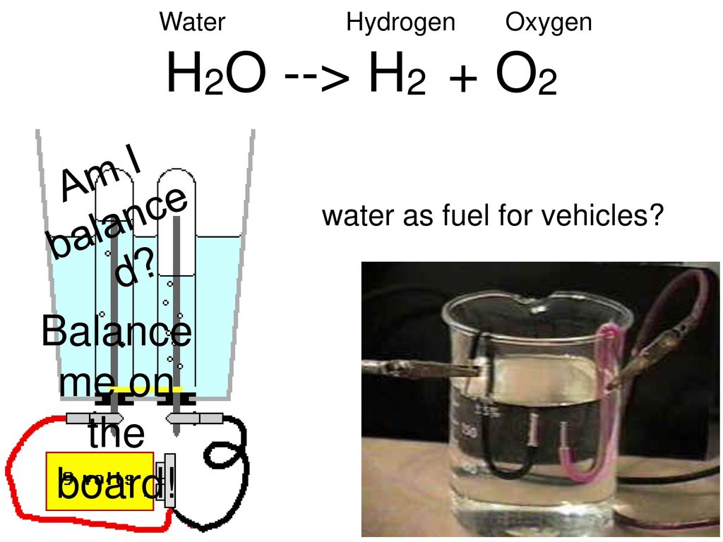 Водород кислород вода. Chemistry Balance Test. Chemical Balance of Water in the Pool. Bao h20 уравнение