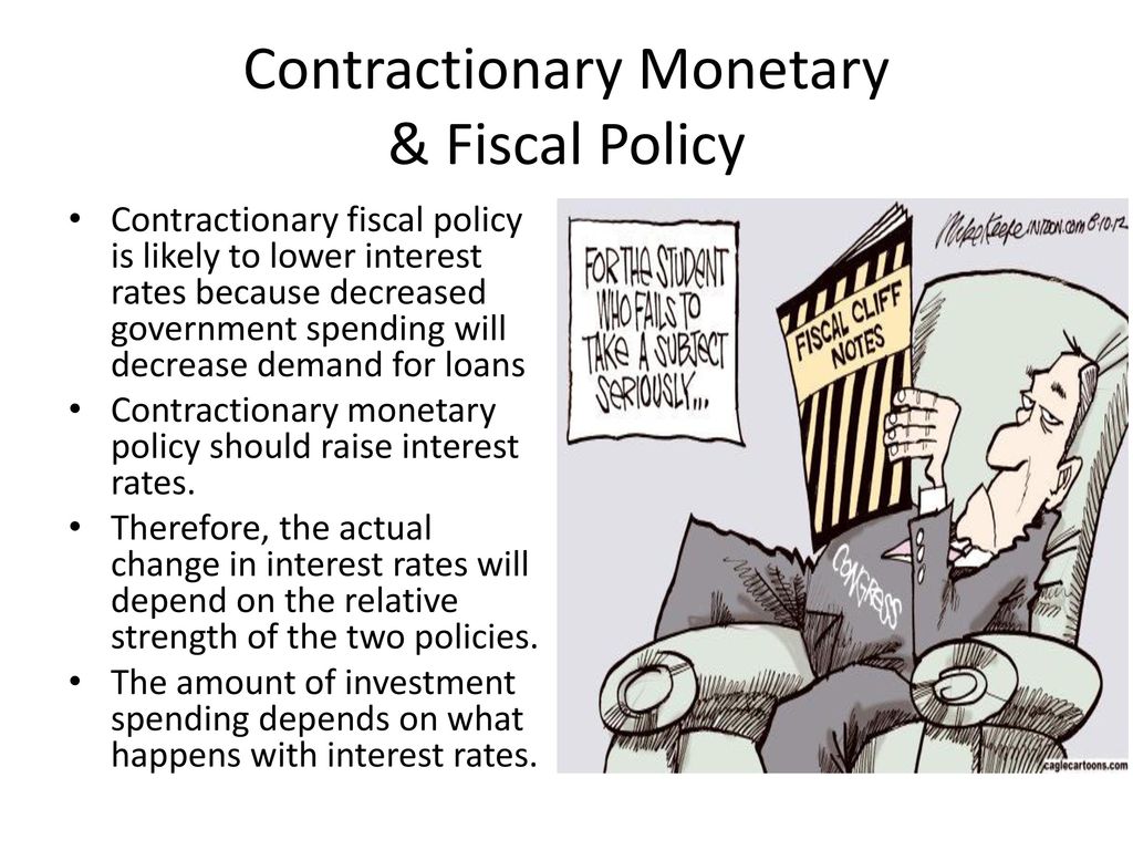 monetary and fiscal policy cartoon