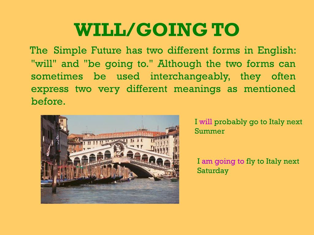 Going to simply. Will going to. Will vs be going to правило. Future simple и to be going to разница. Future simple going to разница.