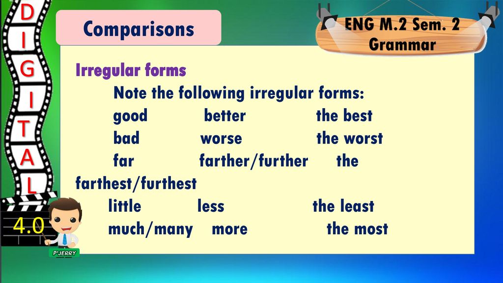 D I G I T A L 4.0 Comparisons ENG M.2 Sem. 2 Grammar - ppt download