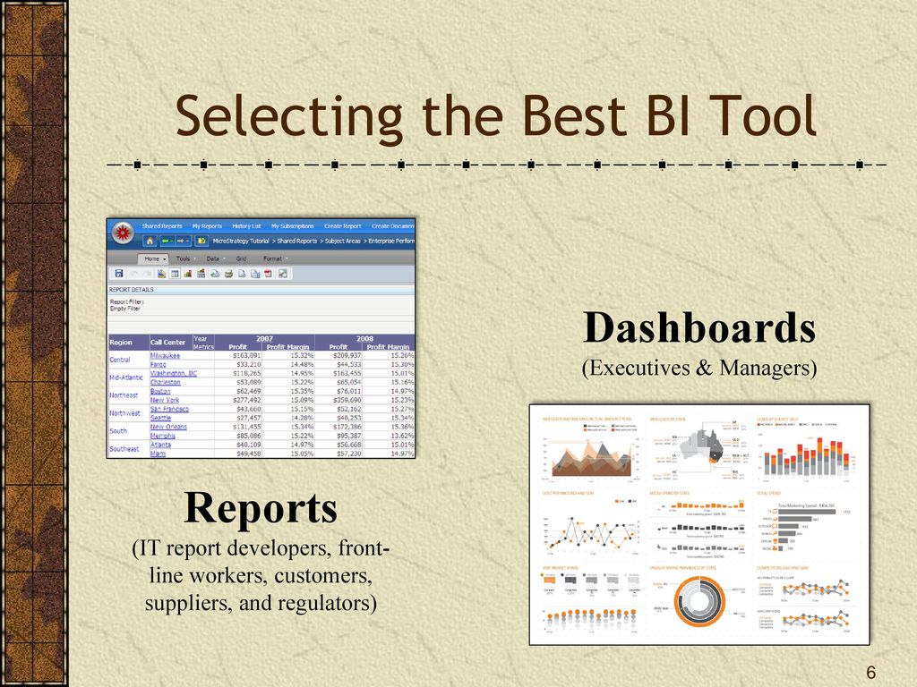 Selecting the Best BI Tool - ppt download