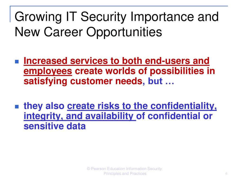 Growing IT Security Importance and New Career Opportunities