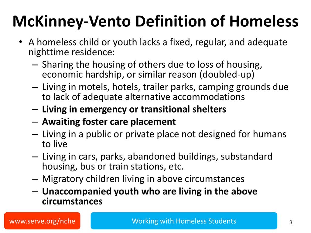 working with homeless students - ppt download