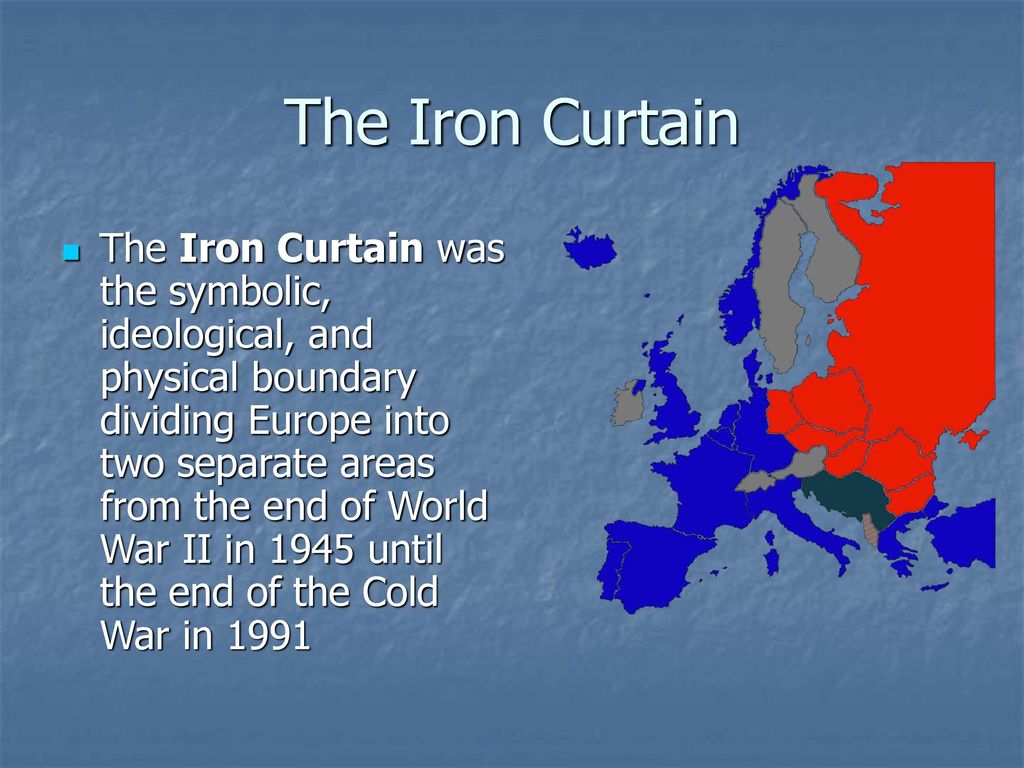 The Iron Curtain and Containment - ppt download
