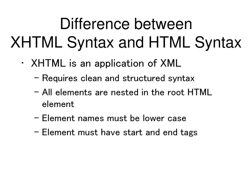 CITA 330 Section 3 XHTML. - ppt download