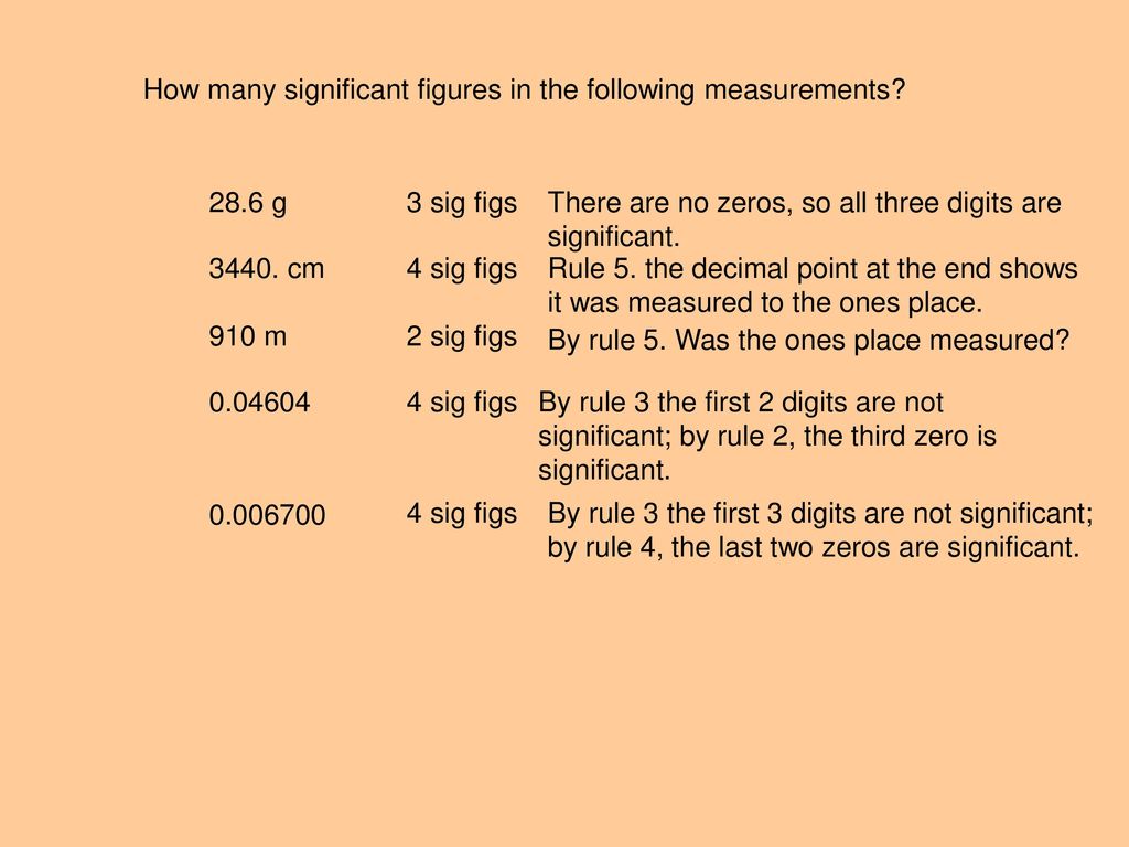 Significant Figures. - ppt download