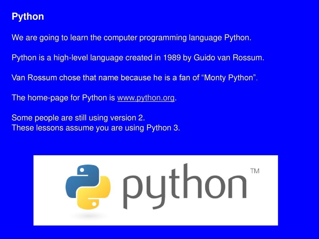 Whatcha doin'? Aims: To start using Python. To understand loops. - ppt ...