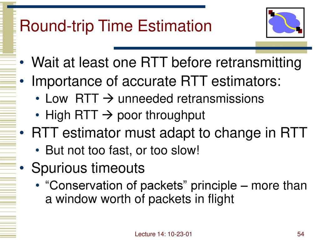 Round-trip Time Estimation