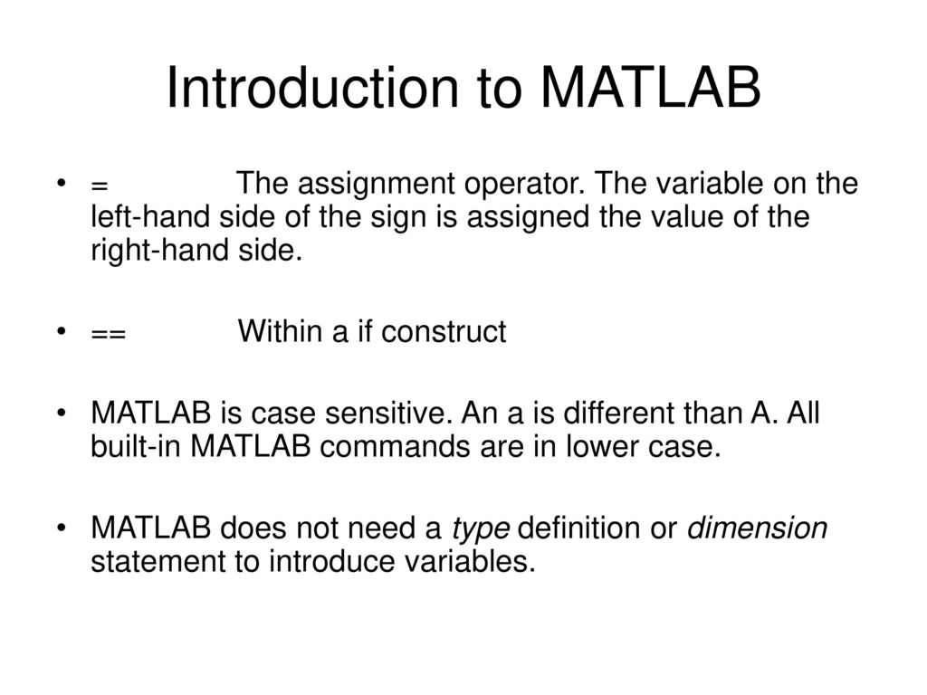 MATLAB Exercises Assoc. Prof. Dr. Pelin GÜNDEŞ - ppt download