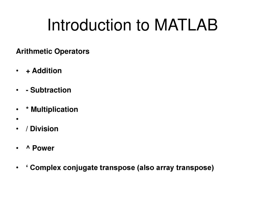 MATLAB Exercises Assoc. Prof. Dr. Pelin GÜNDEŞ - ppt download