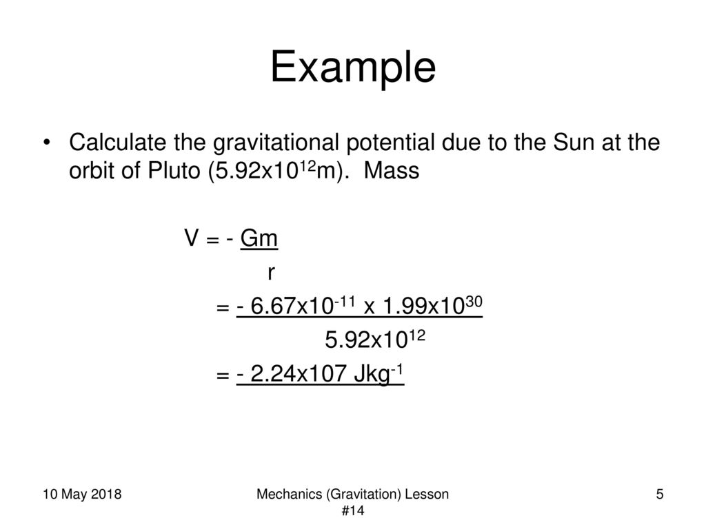 Variation Of G With Height Ppt Download