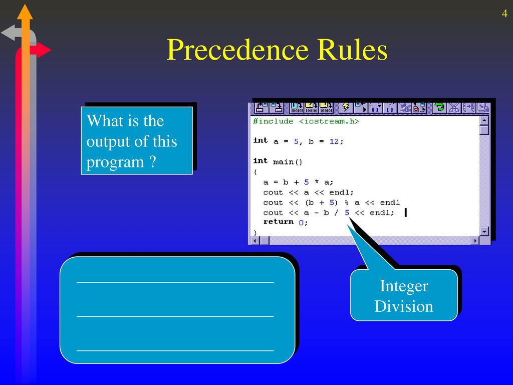 Arithmetic Expressions Function Calls Output - ppt download