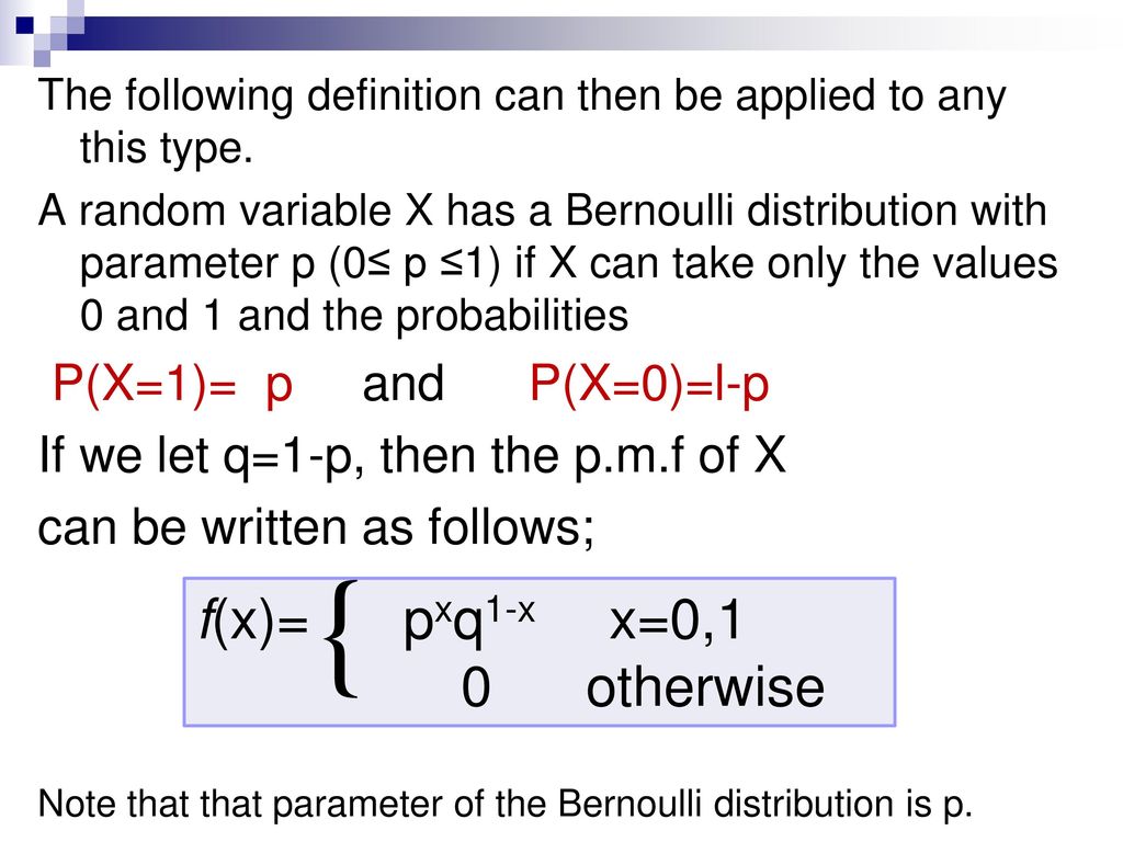 Chapter 5 Special Probability Distributions Ppt Download