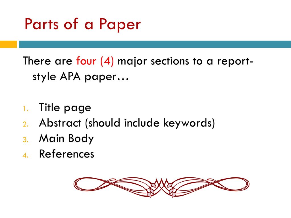 Apa Style An Introduction Ppt Download