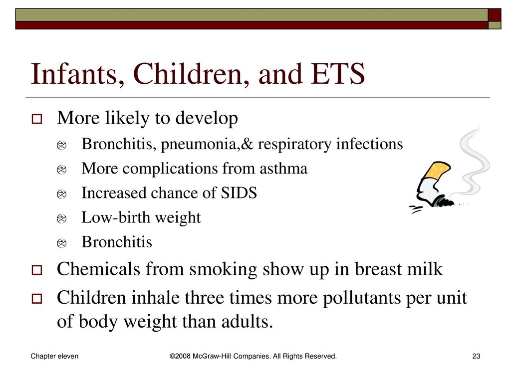 Infants, Children, and ETS