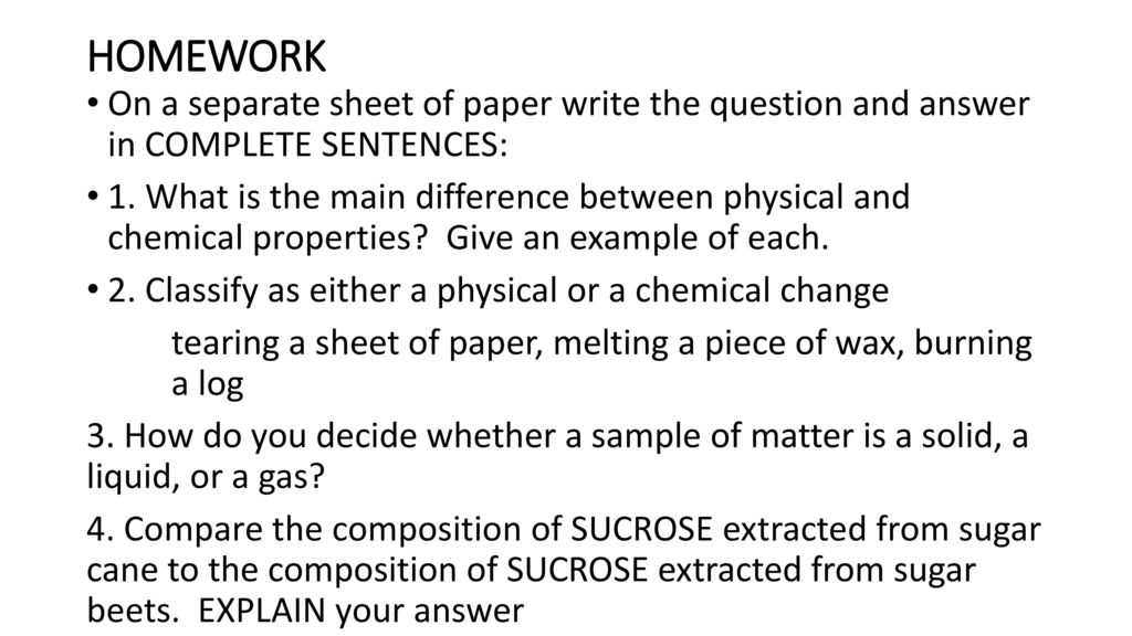 Chapter 1 Chemistry is a Physical Science ppt download