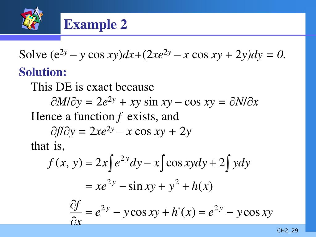 First Order Differential Equations Ppt Download