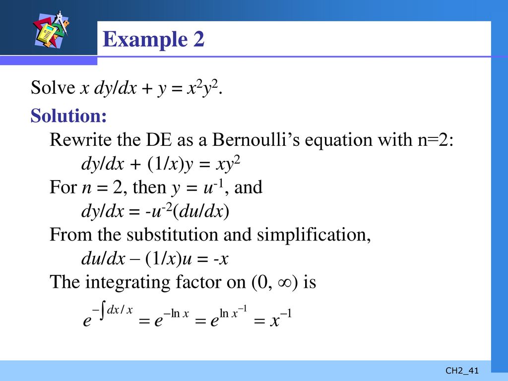 First Order Differential Equations Ppt Download