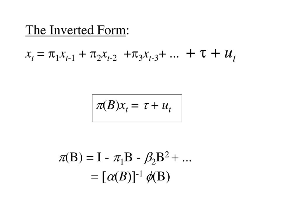 Models For Non Stationary Time Series Ppt Download