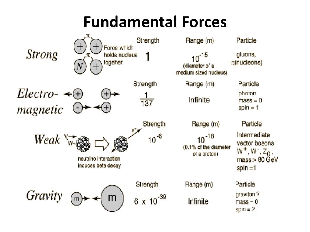 Fundamental Forces of Nature - ppt download