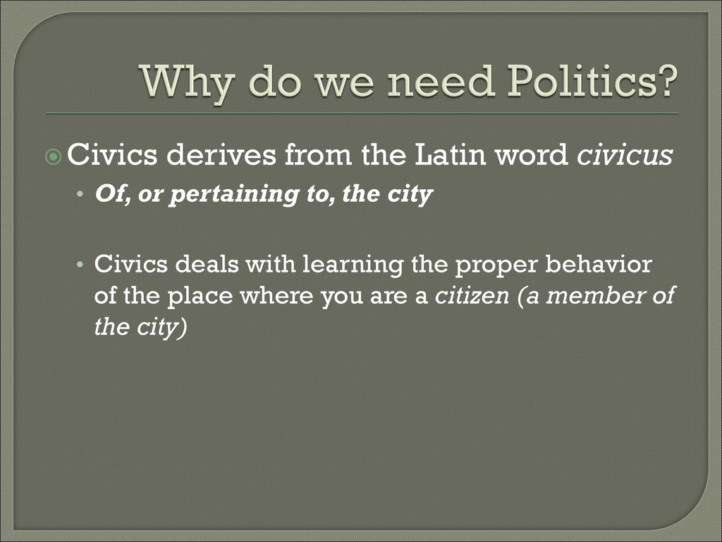 Image result for why do we need civics