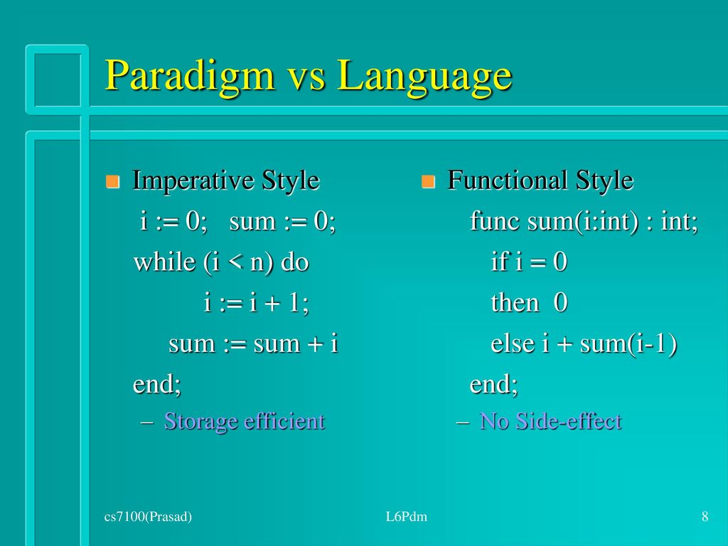 Programming Paradigms - ppt download