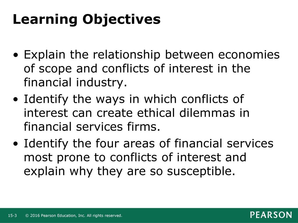 Chapter 15 conflicts of interest in the financial industry ppt download