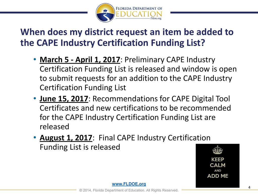 CAPE Top Ten (plus a few more) List ppt download