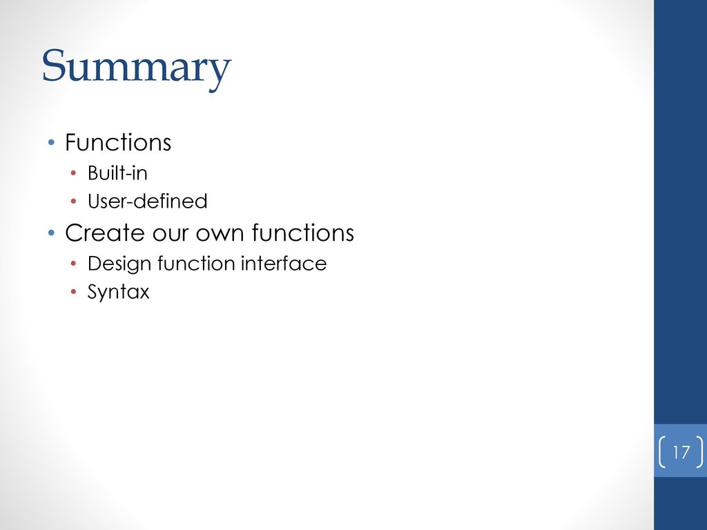 Topic: Functions – Part 1 - ppt download