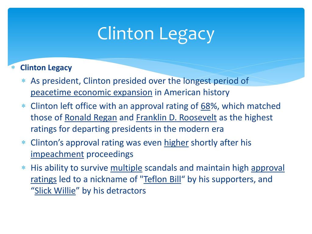 William Jefferson Clinton ppt download
