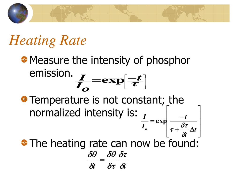 Technique for heat flux determination ppt download