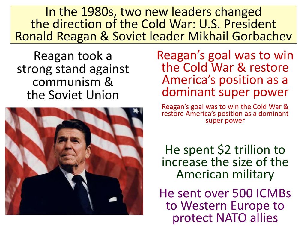 Essential Question What Led To The End Of The Cold War Ppt Download