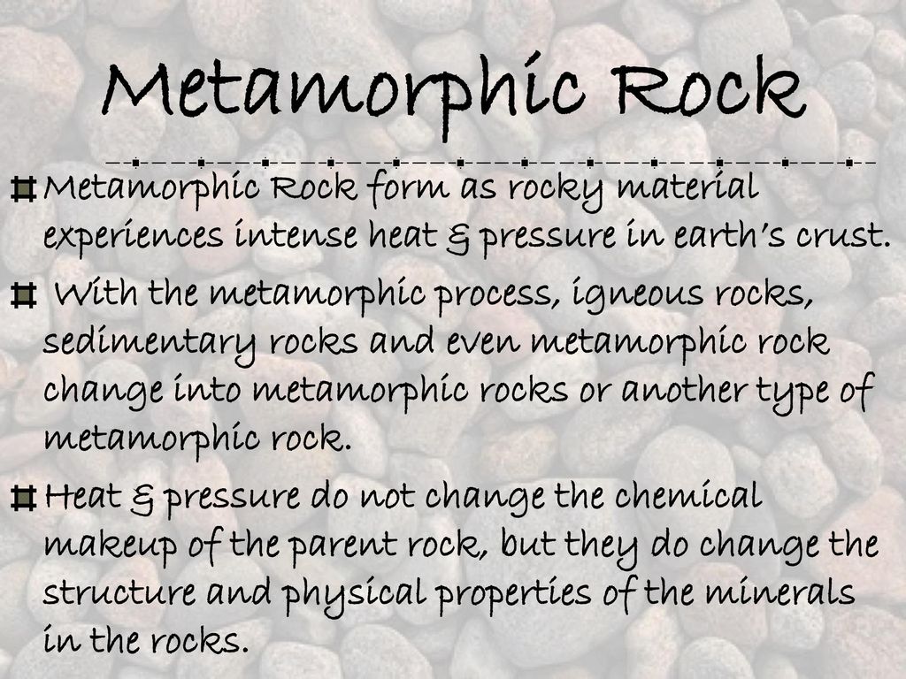 The Rock Cycle Ppt Download